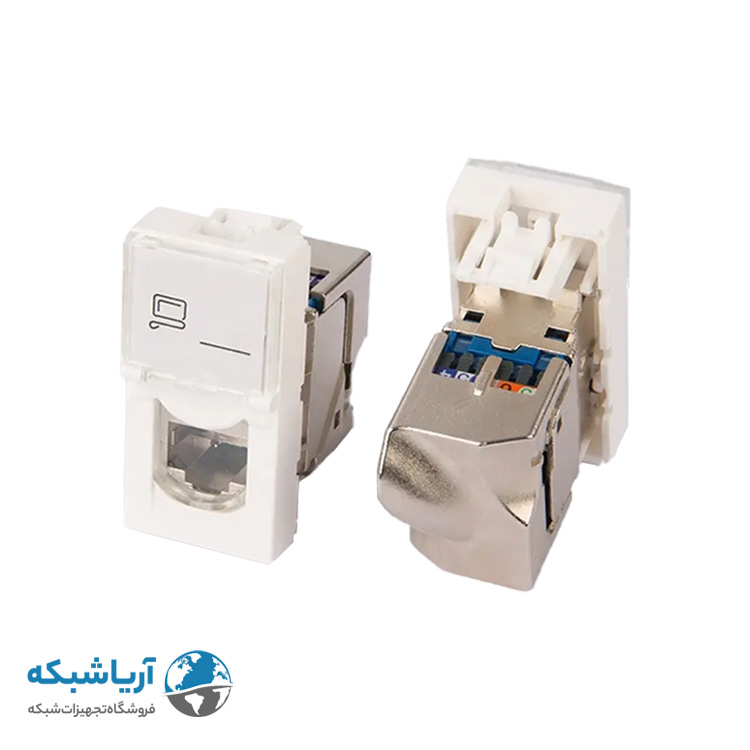 خرید کیستون شبکه لگراند Cat6 SFTP باریک